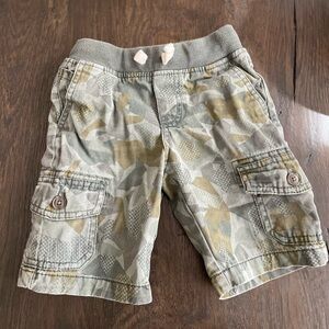 Kids Camouflage Cargo Shorts